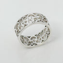 Size 7 Tiffany Venezia Enchant Filigree Ring in Sterling Silver-5
