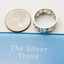 Size 7 Tiffany Venezia Enchant Filigree Ring in Sterling Silver-6