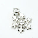 Tiffany & Co Snowflake Charm or Pendant in Sterling Silver-1