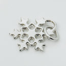 Tiffany & Co Snowflake Charm or Pendant in Sterling Silver-4