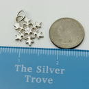 Tiffany & Co Snowflake Charm or Pendant in Sterling Silver-5