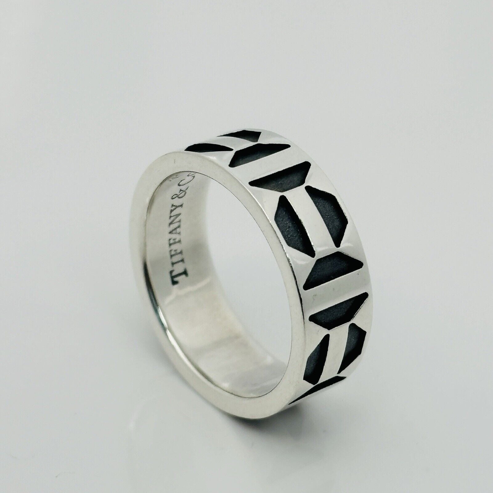 希少 Mexican jewelry ring HERMES Tiffany Tiffany & Co. Paloma Picasso Olive Leaf Ring 18k White Gold