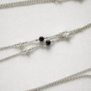 36" Tiffany & Co. Ziegfeld Pearl and Black Onyx Oval Pendant Necklace-3