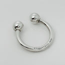 Tiffany & Co Horseshoe Key Ring Chain in Sterling Silver Unisex-1