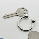 Tiffany & Co Horseshoe Key Ring Chain in Sterling Silver Unisex-5