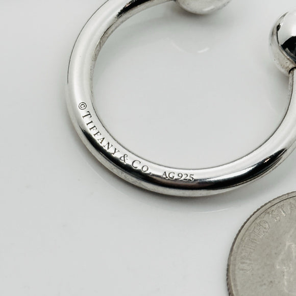 Tiffany & Co Horseshoe Key Ring Chain in Sterling Silver Unisex