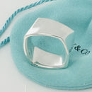 Size 4.5 Tiffany Frank Gehry Torque Ring Mens Unisex in Sterling Silver-1