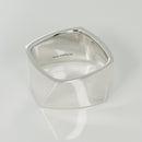Size 4.5 Tiffany Frank Gehry Torque Ring Mens Unisex in Sterling Silver-3