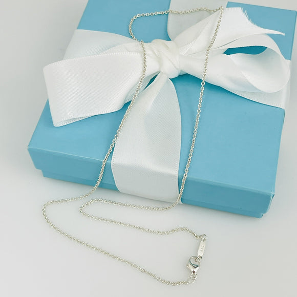 16" Tiffany & Co Chain Necklace with Lobster Clasp