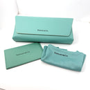 Tiffany & Co Women's Sunglasses Silver Diamond Point Black Blue TF4159 8274/9S-9