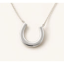 18" Tiffany 1837 Horseshoe Pendant Necklace in Silver / Good Luck Charm Horse-5