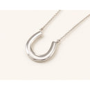 18" Tiffany 1837 Horseshoe Pendant Necklace in Silver / Good Luck Charm Horse-6