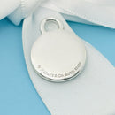 Tiffany 1837 Charm or Pendant in Blue enamel and Sterling Silver-4