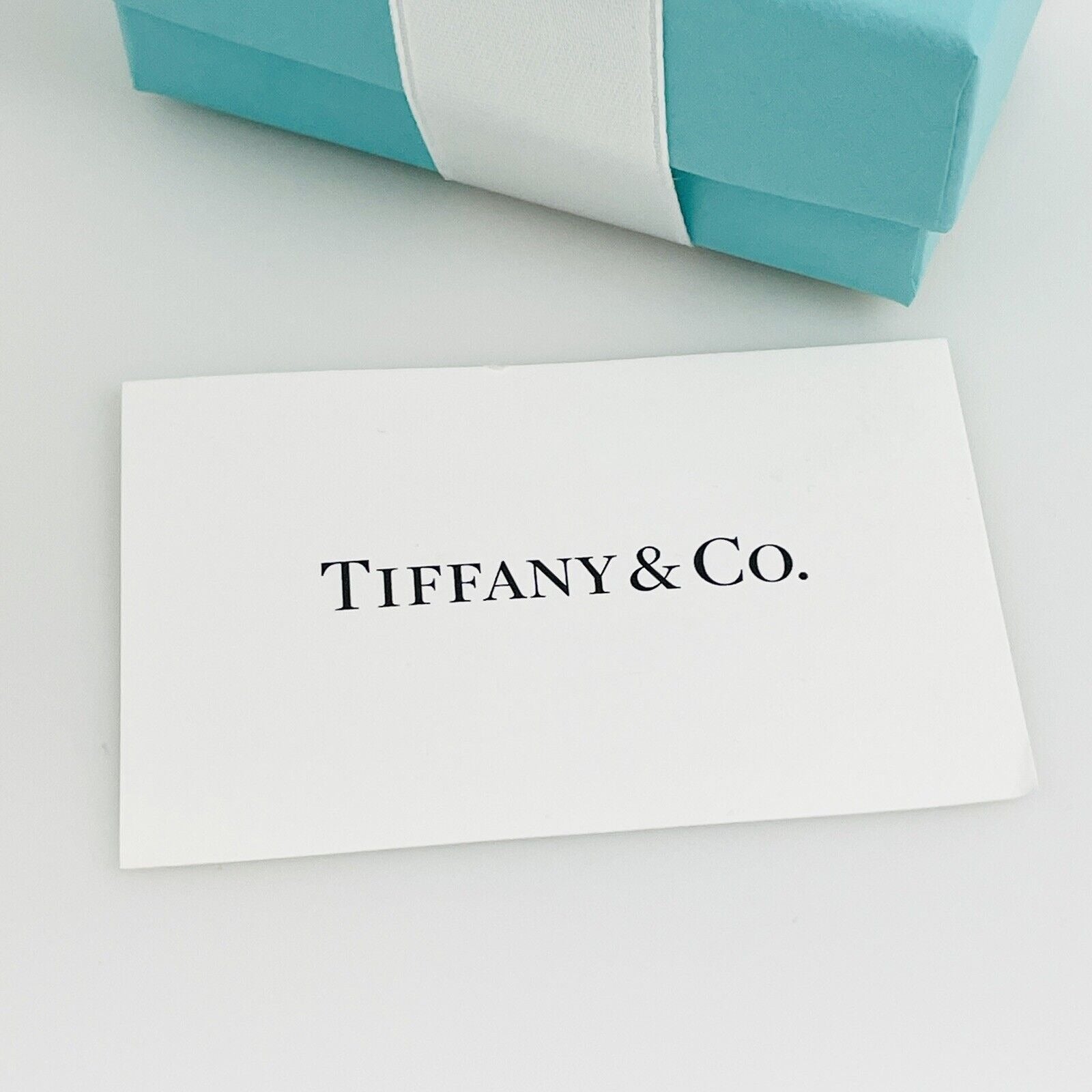 Please Return To Tiffany Heart Tag Charm Bracelet in Silver with Box