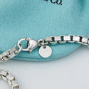 22” Tiffany & Co Venetian Box Link Necklace in Sterling Silver - Large Men’s Unisex - 3