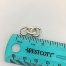 Return to Tiffany Extension Chain End Links Repair Length Bracelet Heart Round-1