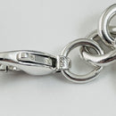 Please Return to Tiffany Jumbo Heart Tag Bracelet Extra Large Charm 7.75"-8