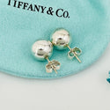 Tiffany Silver Bead Ball Stud Earrings 10mm from the HardWear Collection - 3