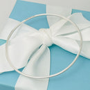 Tiffany & Co Thin Wire Bangle Bracelet Stacking in Sterling Silver-2