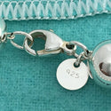 Tiffany HardWear Ball Bracelet in Silver 10mm Beads - 9" RARE Extra Large - 4