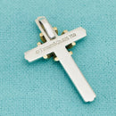 Tiffany & Co Silver and Yellow Gold Cross Crucifix Pendant Mens Unisex-5