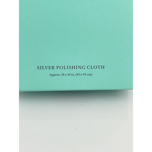 Tiffany Silver Polishing Cloth in Tiffany Blue® fabric, large