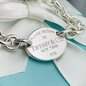 7.5" Please Return To Tiffany & Co Oval Tag Charm Bracelet in Sterling Silver - 1