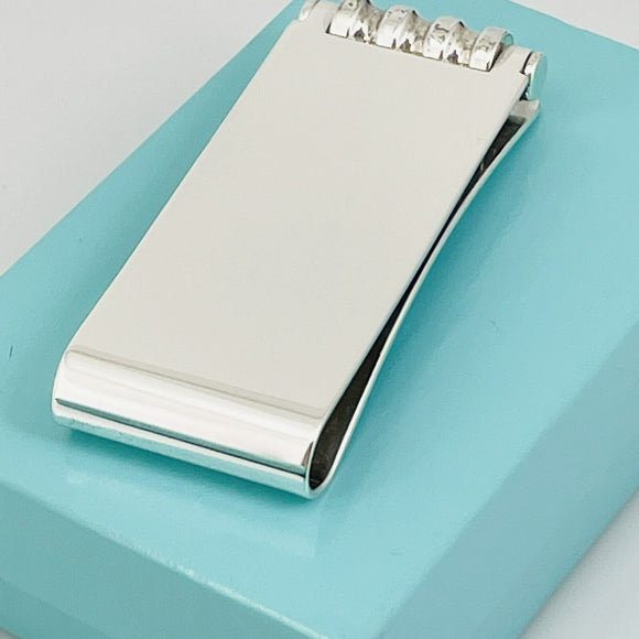Tiffany & Co Groove Roller Money Clip by Paloma Picasso in Sterling Silver