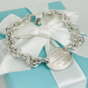 7.5" Please Return To Tiffany & Co Oval Tag Charm Bracelet in Sterling Silver - 3