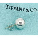 Tiffany Bead Earring Single Replacement Lost Silver Ball HardWear Stud 10mm-1