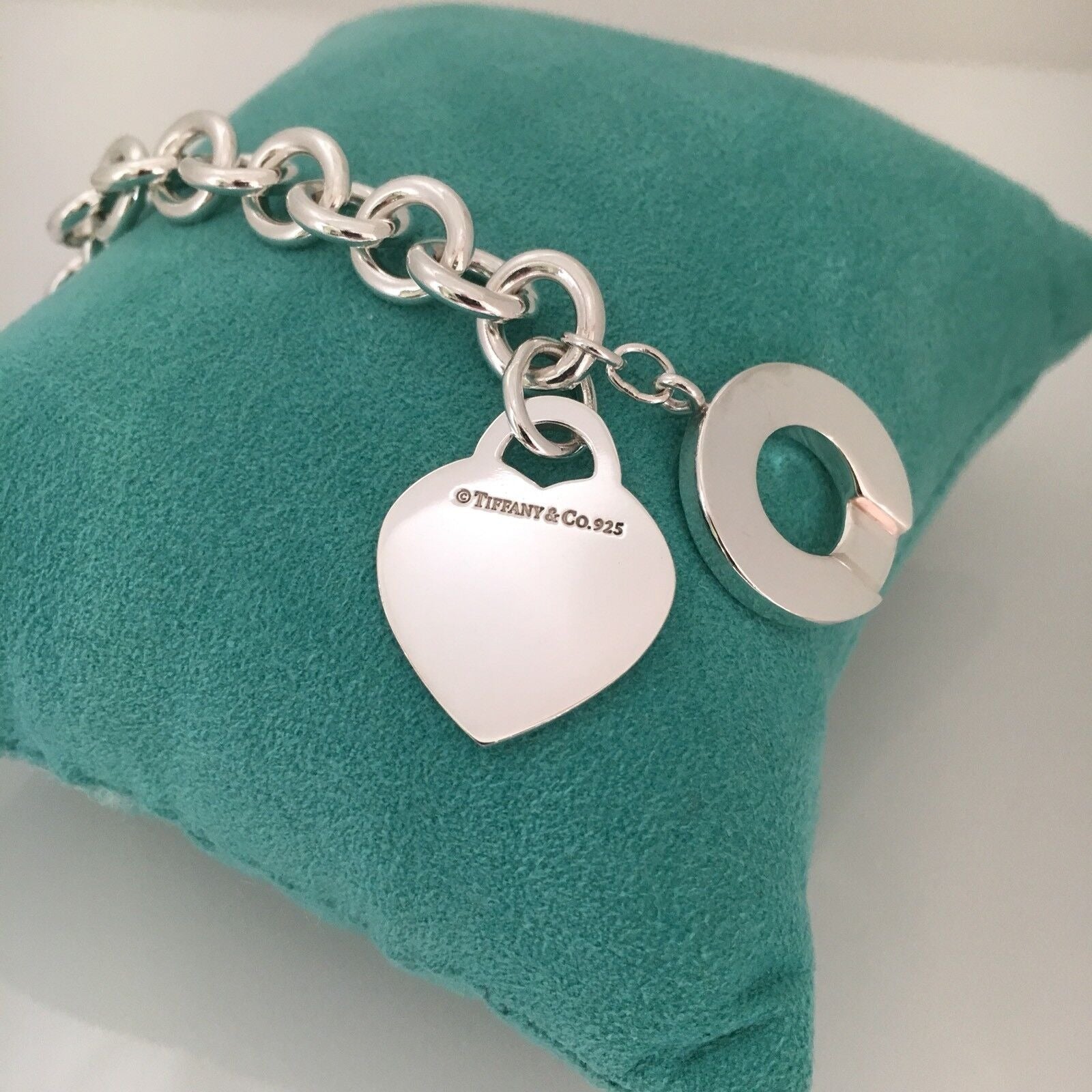 Please Return to Tiffany & Co Heart Tag Toggle Bracelet in Sterling Silver