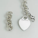 Tiffany & Co Heart Tag Bracelet Extra Chain Links for Repair Lengthening Replacement-1