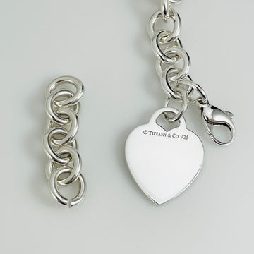 Tiffany & Co Heart Tag Bracelet Extra Chain Links for Repair Lengthening Replacement
