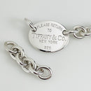 Tiffany Extra Chain Links Repair Replacement Lengthen Return to Tiffany Oval Tag Choker Necklace-1