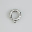 Tiffany & Co 12mm Large Spring Jump Ring Charm Holder Clasp in Sterling Silver-2