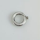 Tiffany & Co 10mm Spring Jump Ring Charm Holder Clasp in Sterling Silver-2