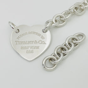 Return to Tiffany Heart Tag Necklace Chain Links Repair Replacement Lengthen