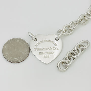 Return to Tiffany Heart Tag Necklace Chain Links Repair Replacement Lengthen - 0