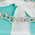 9" Large Tiffany & Co Classic Heart Tag Charm Bracelet in Sterling Silver - 4