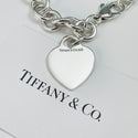 6.5" Extra Small Tiffany & Co Classic Heart Tag Charm Bracelet in Silver - 2