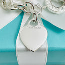 8.5" Tiffany Heart Tag Toggle Charm Bracelet Classic in Sterling Silver-2