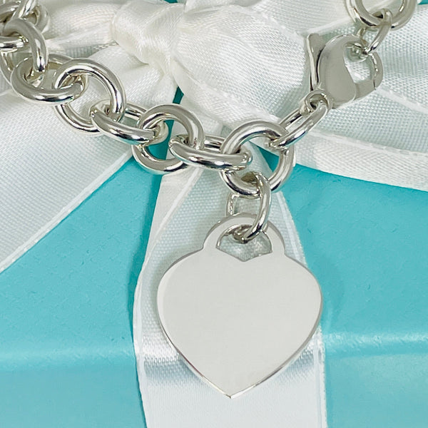 6" Extra Small Return To Tiffany Heart Tag Charm Bracelet in Silver - 4