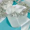 9.5" Large Return To Tiffany Heart Tag Charm Bracelet in Silver - 6