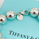 Tiffany HardWear Ball Bracelet in Sterling Silver 10mm Beads - 8.25" Medium/Large-3