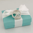 Size 8 Tiffany & Co Somerset Sterling Silver Ring Mesh Weave Flexible Unisex-5