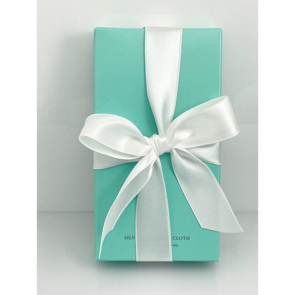 Tiffany Jewelry and Silver Polishing Cloth Large 18 x 18 Blue