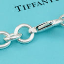 22" Tiffany Round Link Rolo Necklace in Silver - Mens Unisex-6