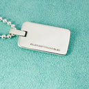24" Tiffany & Co  Mens Unisex Atlas Dog Tag Bead Necklace in Sterling Silver-4