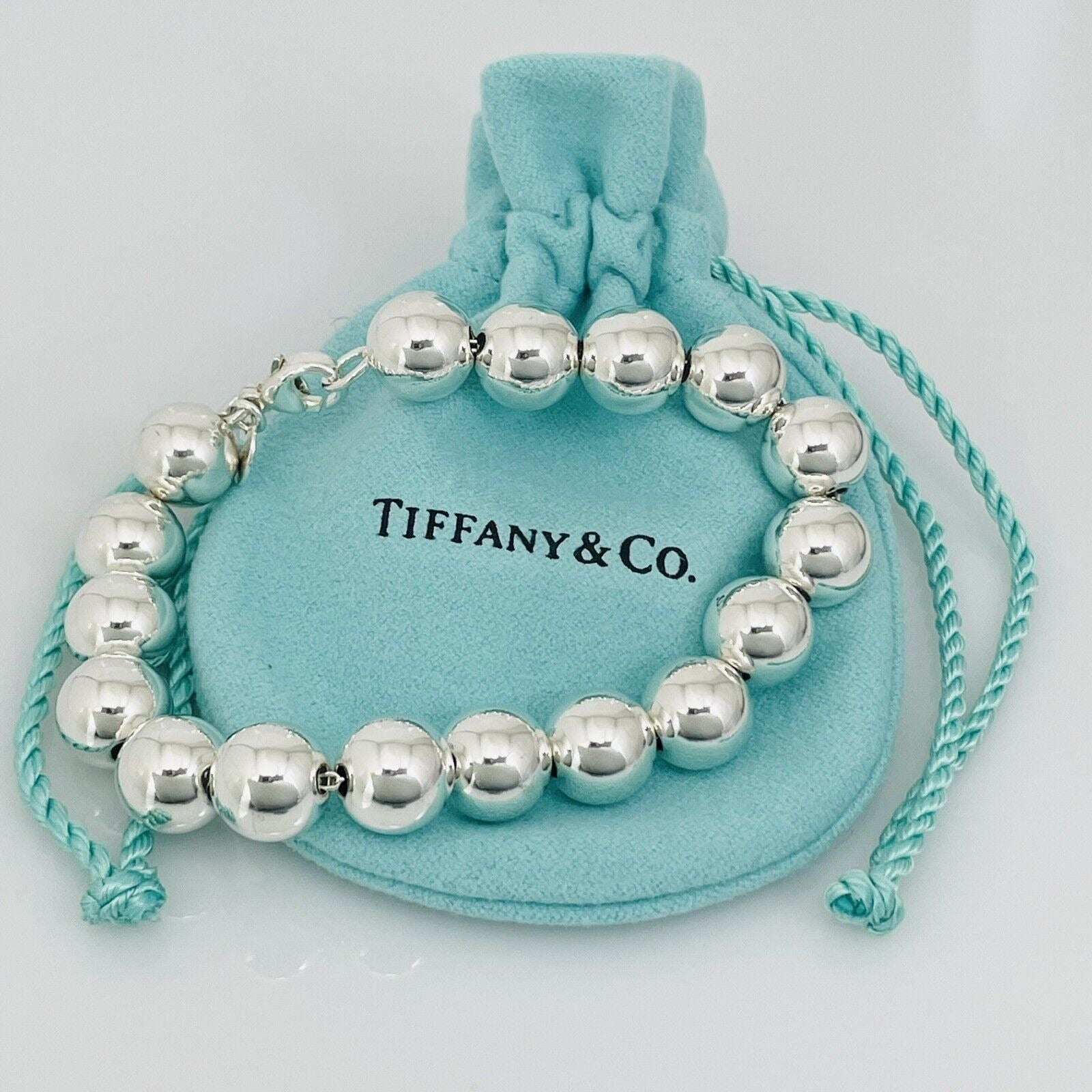 Tiffany and Co. Hardwear Ball Bracelet Sterling Silver Bead Estate Fine  Jewelry at 1stDibs | tiffany ball bracelet, tiffany silver ball bracelet, tiffany  and co hardwear ball bracelet
