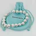 Tiffany HardWear Ball Bracelet in Sterling Silver 10mm Beads - 7.25" Small - 1
